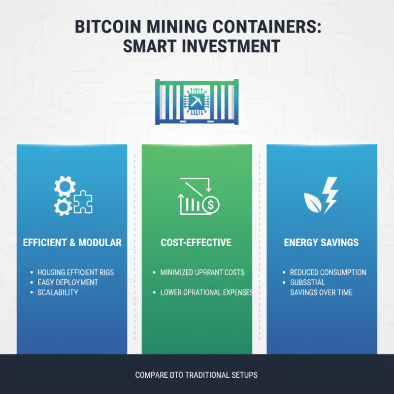 Why Choose a Bitcoin Mining Container For Sale?