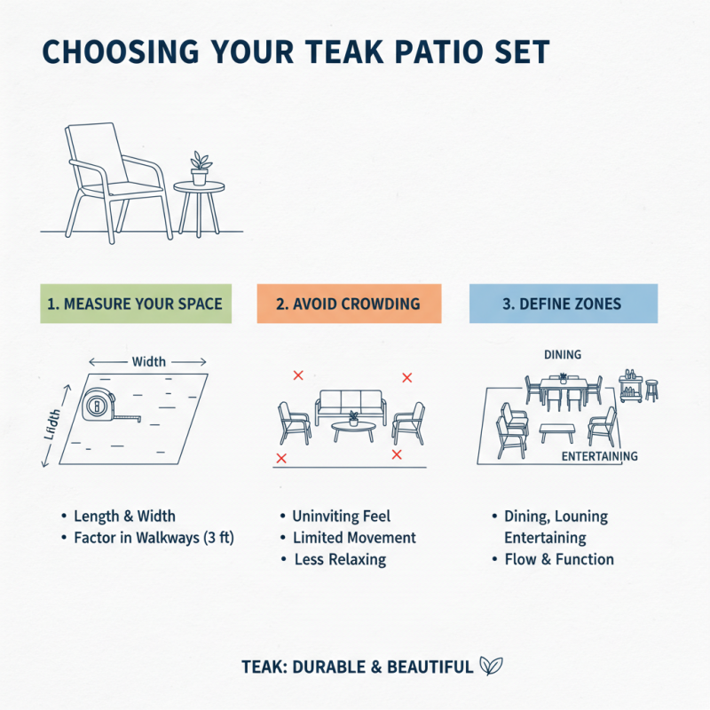 How to Choose the Perfect Teak Patio Set for Your Outdoor Space?