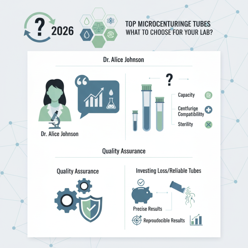 2026 Top Microcentrifuge Tubes What to Choose for Your Lab?