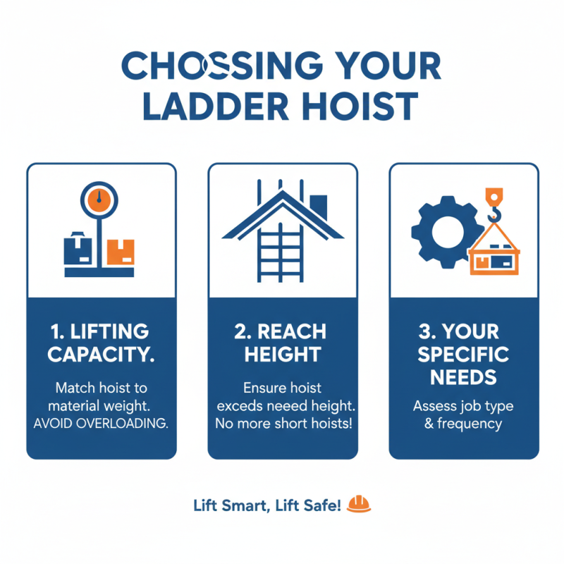 How to Choose the Right Ladder Hoist for Your Needs?