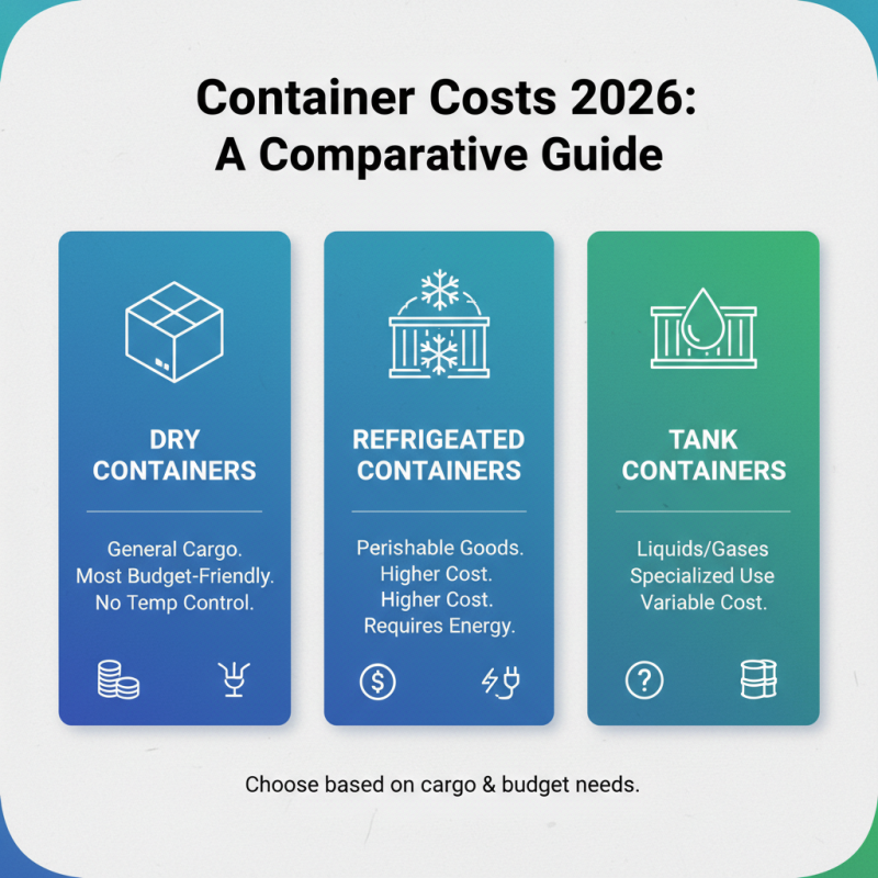 2026 Best Cost for a Container Options to Consider?