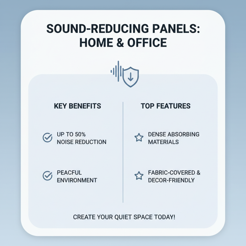 Best Sound Reducing Panels for Home and Office Use?