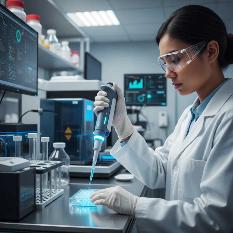 How to Use an AI Pipette for Accurate Liquid Handling?