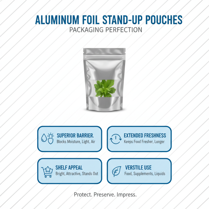 2026 Best Aluminium Foil Stand Up Pouch Options for Your Packaging Needs?