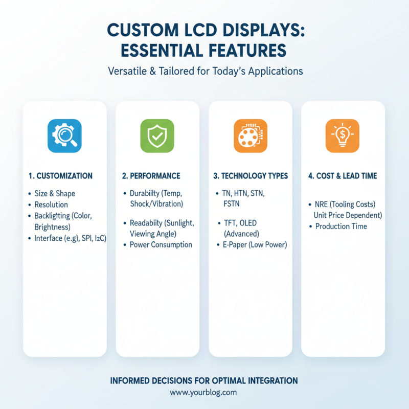 2026 Best Custom LCD Display Options for Your Needs?
