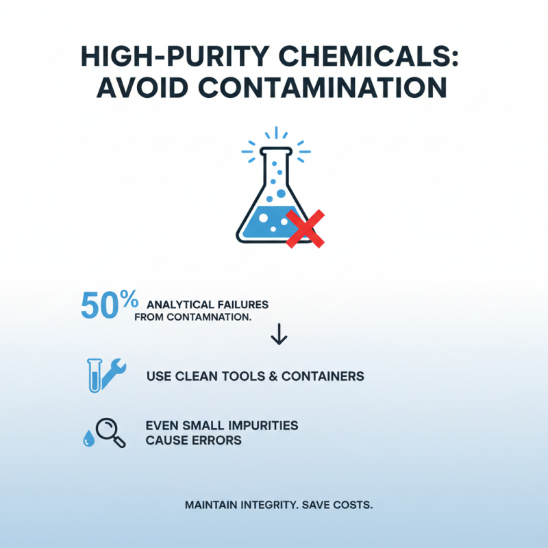 How to Choose and Use High Purity Chemicals Effectively?