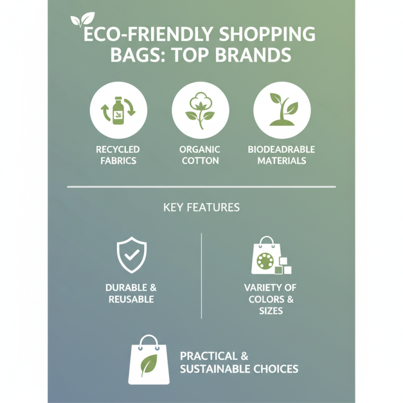 Top Eco Friendly Shopping Bags for Sustainable Living Choices?