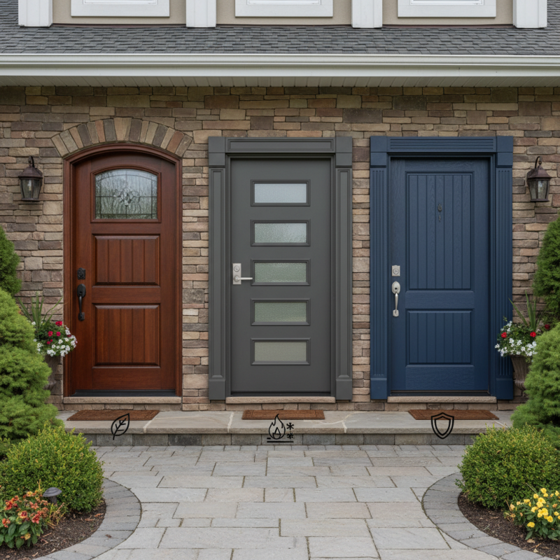 How to Choose the Best Exterior Entry Doors for Your Home?