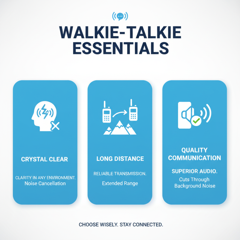 Top 10 Walkie Talkie Phones for Clear Communication?