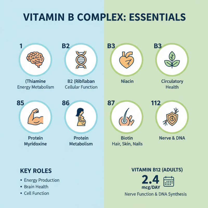 How to Get the Most Benefits from Vitamin B Complex?