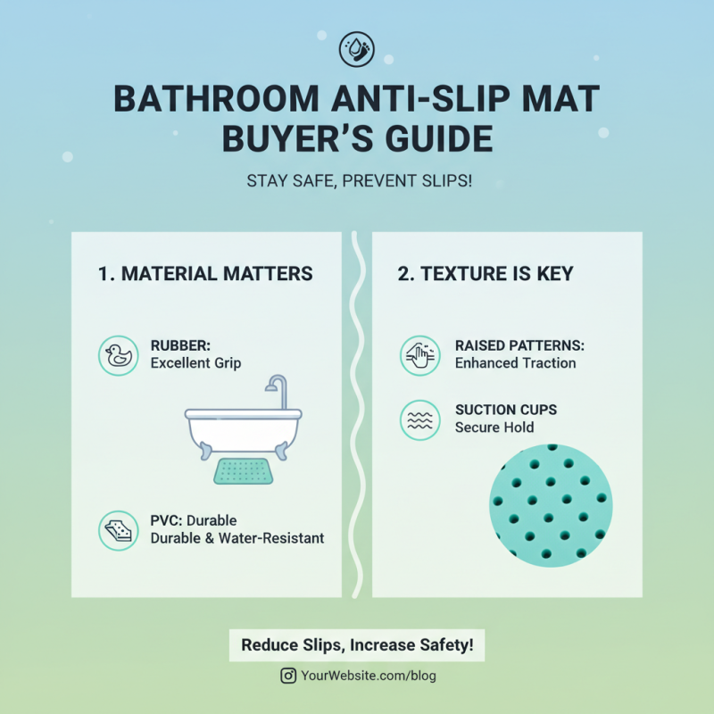 Top 10 Bathroom Anti-Slip Mats You Need for Safety?