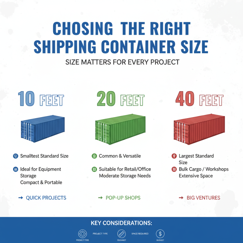 Top Shipping Container Sizes Explained for Your Next Project?