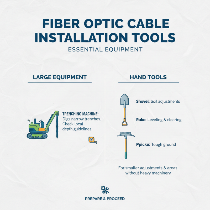 How to Install Underground Fibre Optic Cable Efficiently?