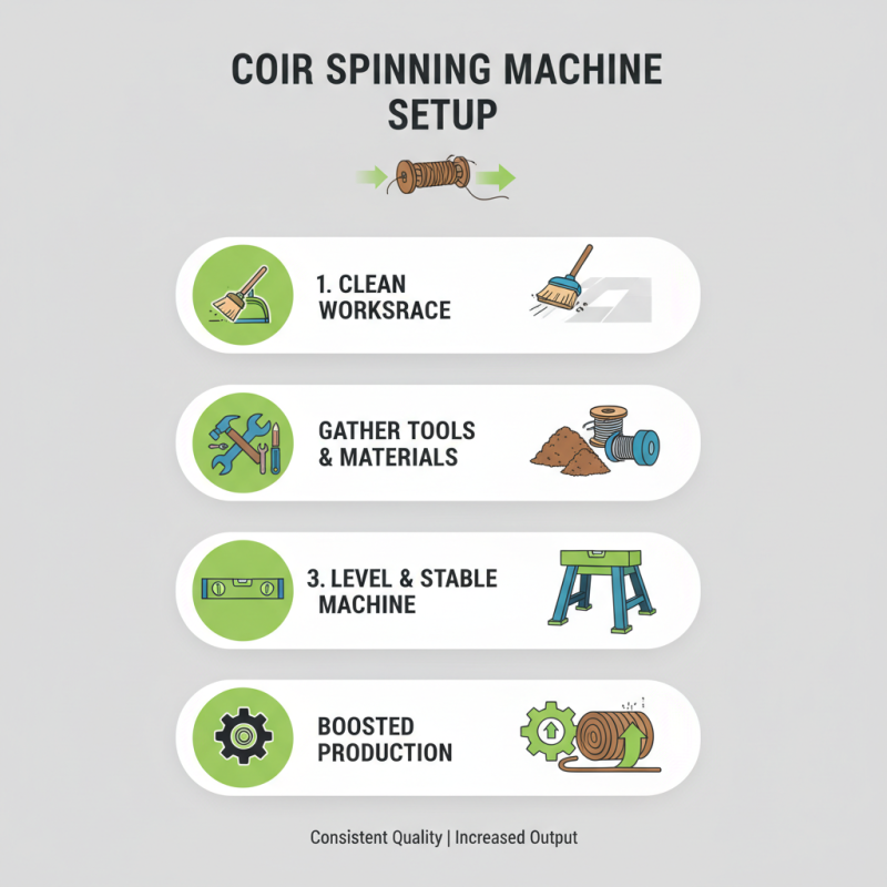 How to Use a Coir Spinning Machine for Efficient Fiber Production?