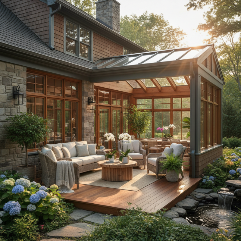 How to Choose Aluminum Clad Wood Sunroom for Your Home?