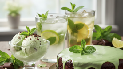 Top Natural Mint Flavouring Uses in Food and Beverages