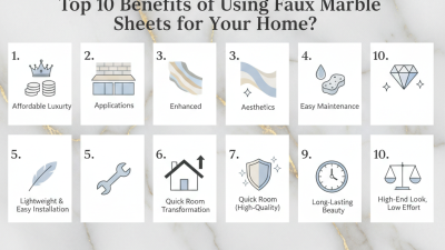Top 10 Benefits of Using Faux Marble Sheets for Your Home?
