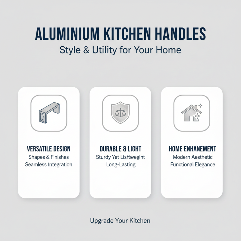 Top Aluminium Kitchen Handle Extrusion Options for Your Home?