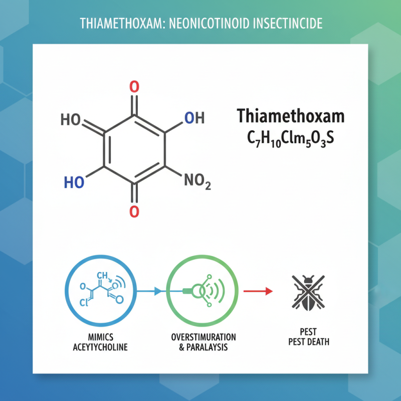 What is thiamethoxam insecticide and how does it work?