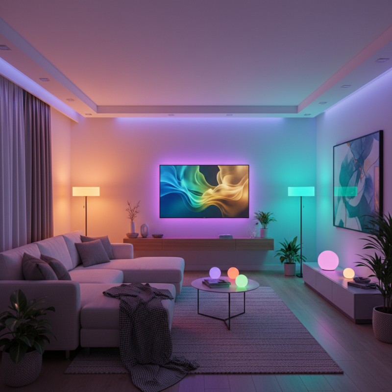 What are the Benefits of Color Changing Lights for Your Home?
