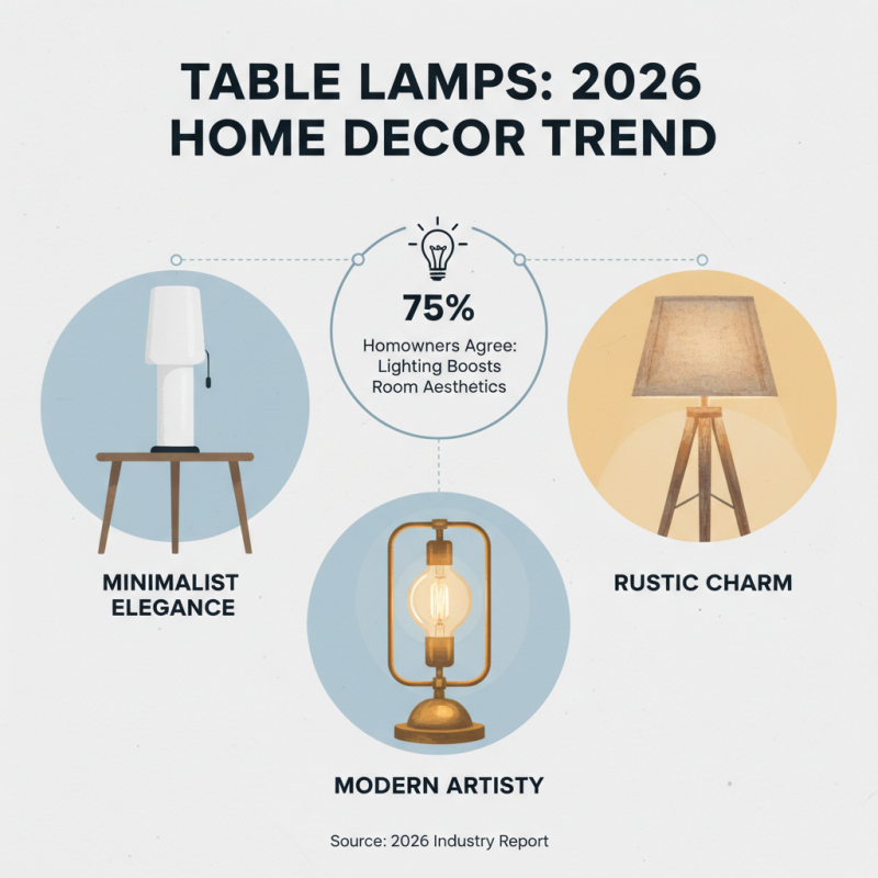 2026 Top Table Lamp Trends to Brighten Your Home Decor?