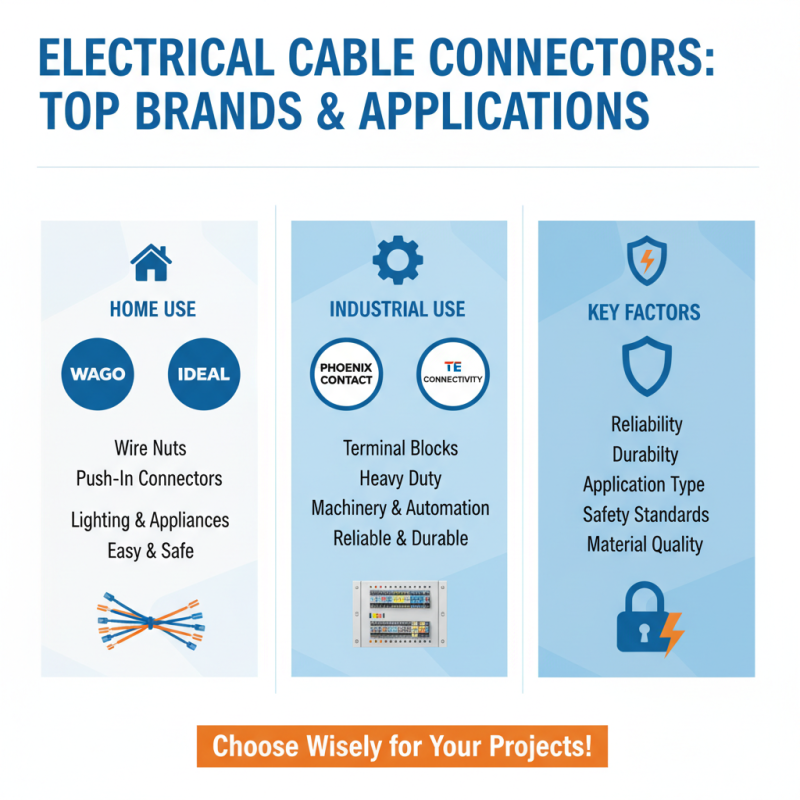 2026 Top Electrical Cable Connectors You Need to Know?