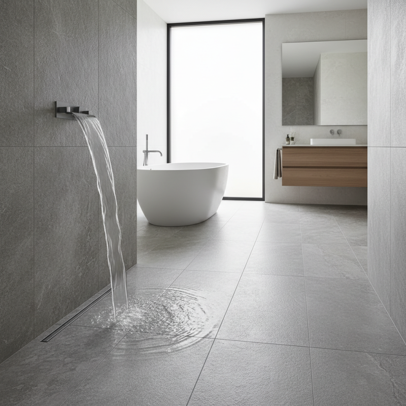 What is an Invisible Shower Floor Drain and How Does it Work?
