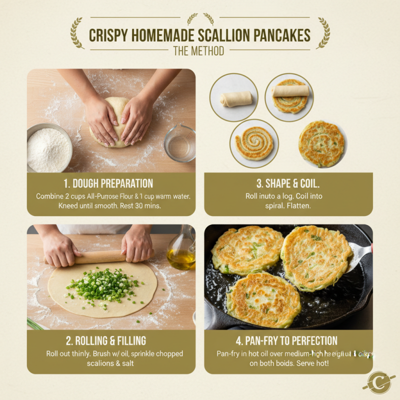 How to Make Perfect Scallion Pancakes at Home?
