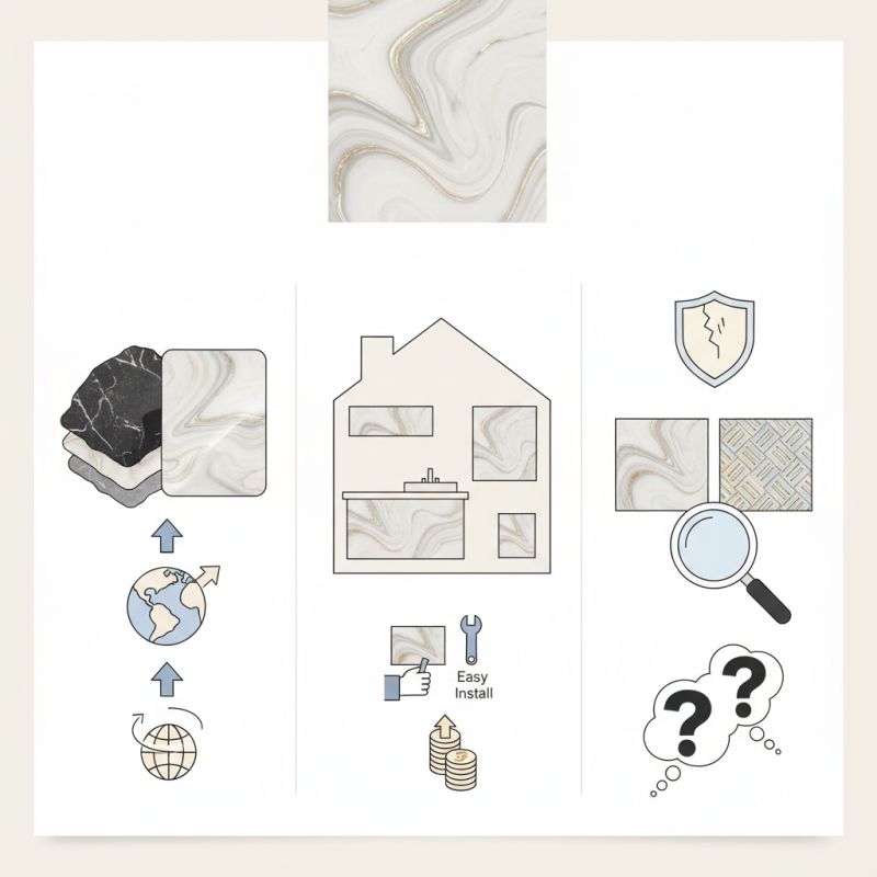 What is Faux Marble Sheets and How to Use Them?