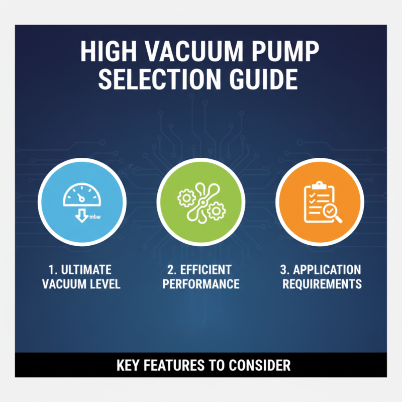 Top 5 Best High Vacuum Pumps for Efficient Performance?