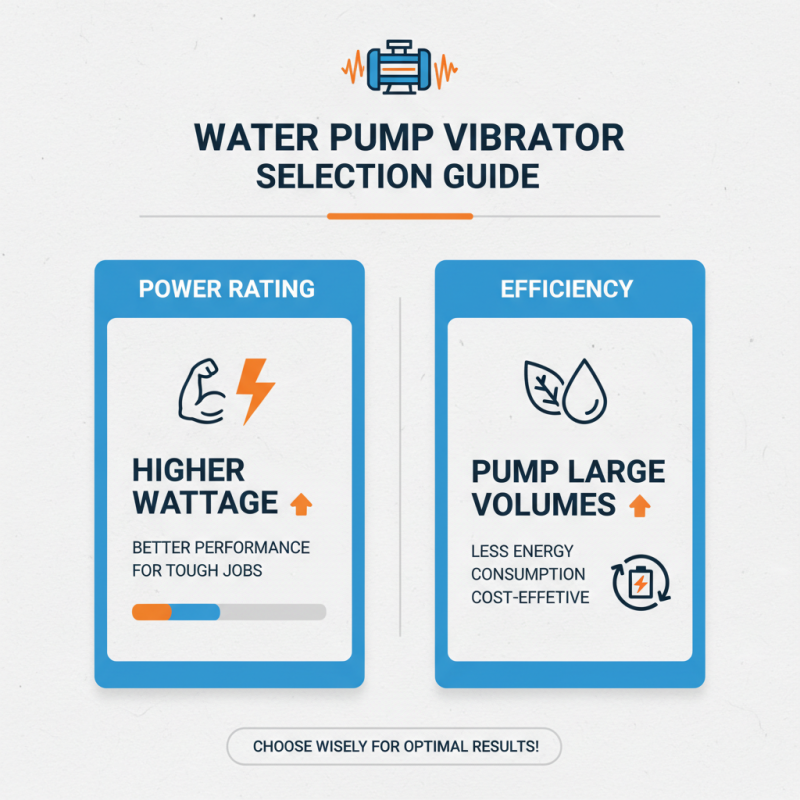 2026 Best Water Pump Vibrator Options for Efficient Performance?