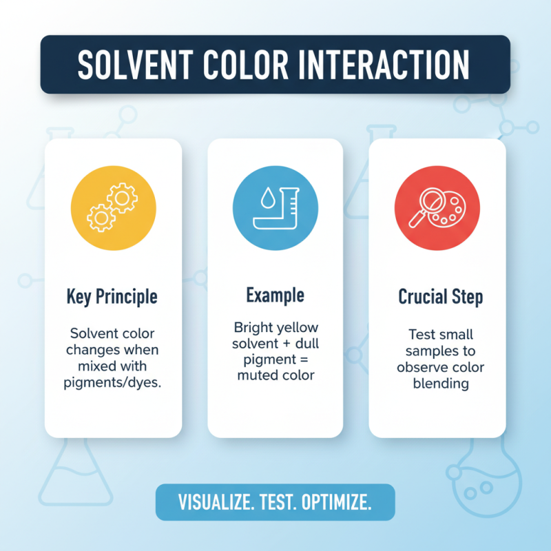10 Tips for Choosing the Right Solvent Colour for Your Project?