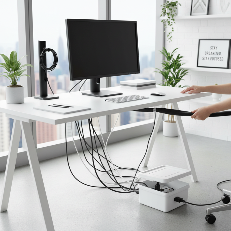 Why Are Cable Management Tools Essential for a Tidy Workspace?
