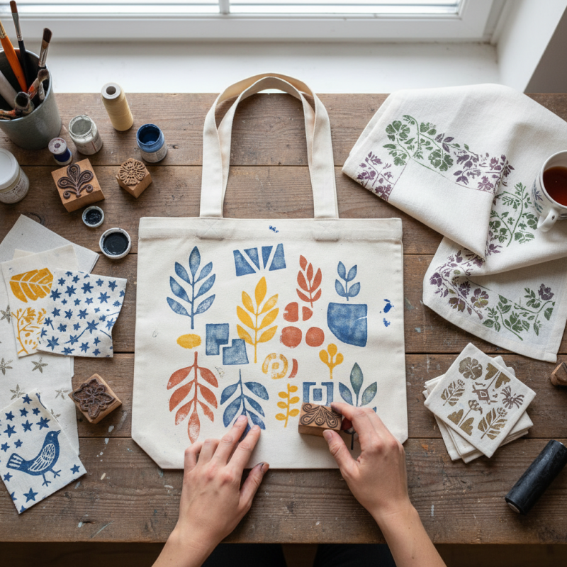 10 Best Stamped Fabric Ideas for Creative DIY Projects?