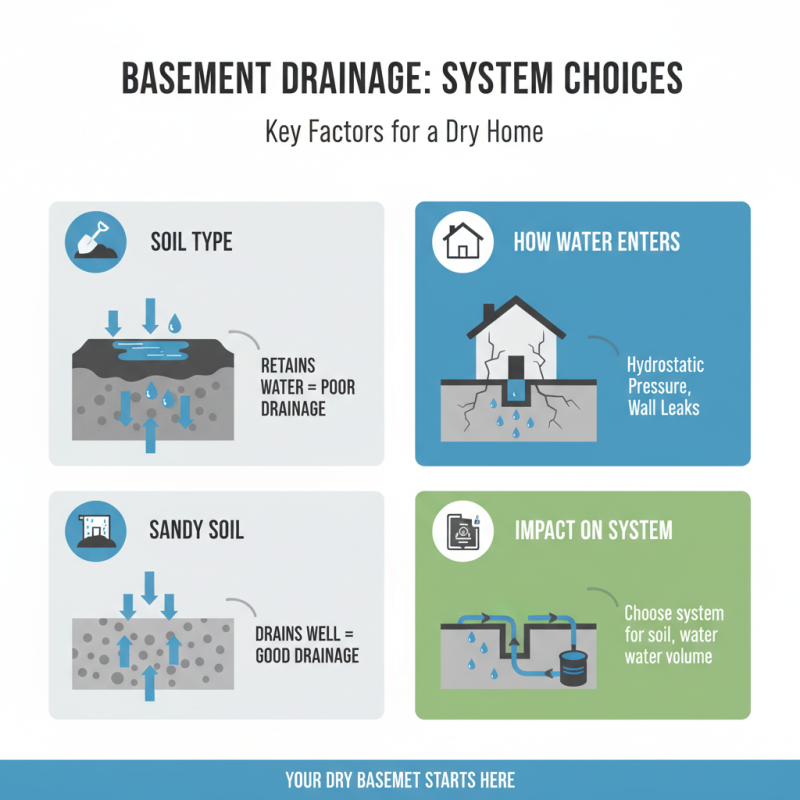 Top Tips for Choosing the Best Basement Drainage System?