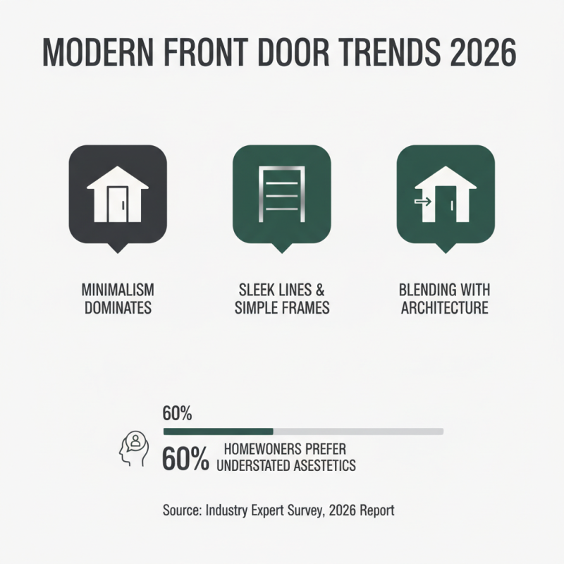 2026 Best House Front Doors Designs for Modern Homes?