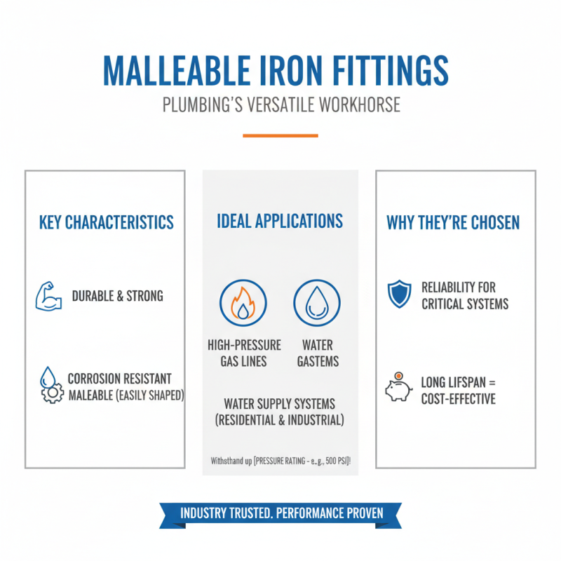 Why Are Malleable Iron Fittings Essential for Plumbing Applications?