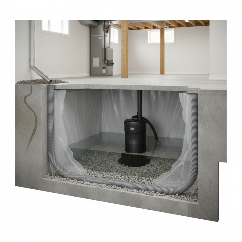 Top Tips for Choosing the Best Basement Drainage System?