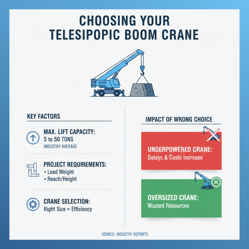 How to Choose the Right Telescopic Boom Crane for Your Project?