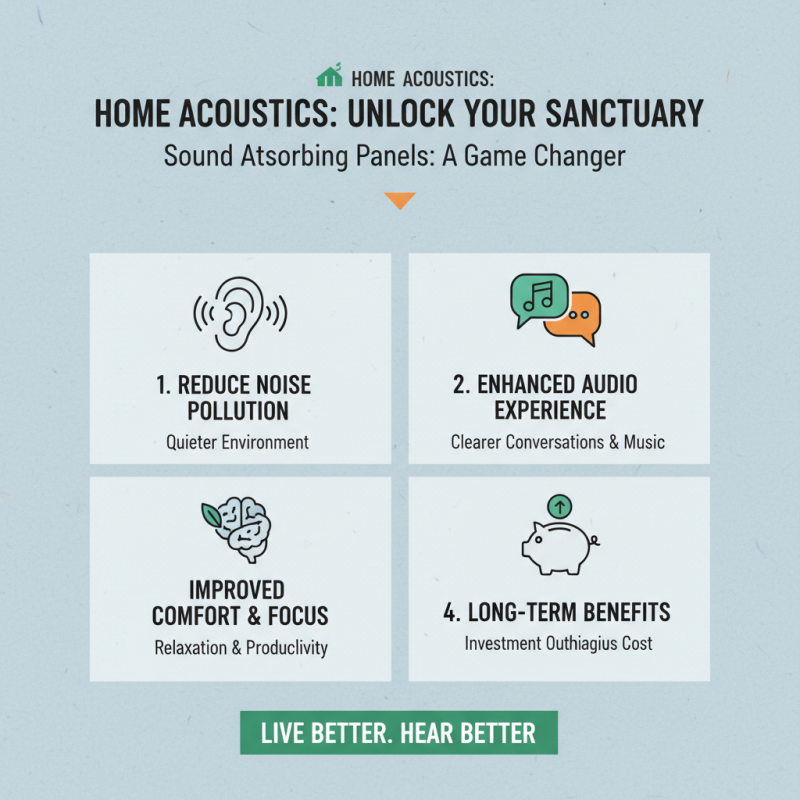 Why You Should Consider Sound Absorbing Panels for Home Acoustics?