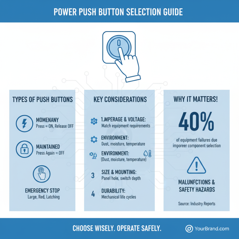 How to Use a Power Push Button Effectively?