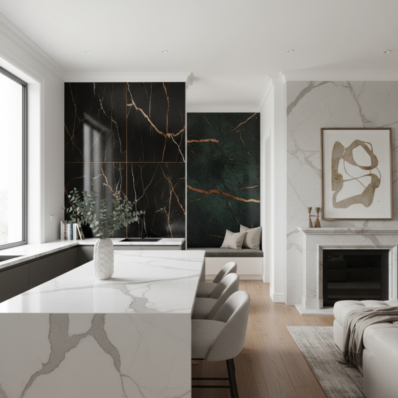 How to Use Faux Marble Sheets for Home Decor?