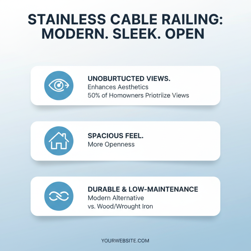 What is Stainless Cable Railing and How Does It Improve Your Space?