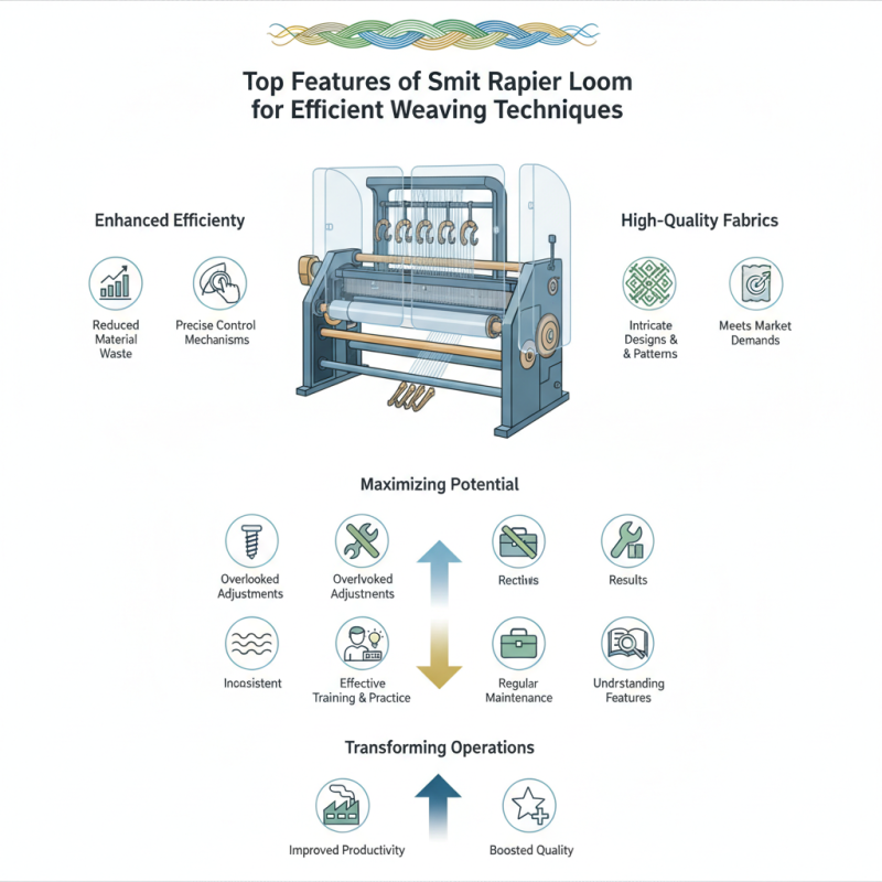 Top Features of Smit Rapier Loom for Efficient Weaving Techniques?
