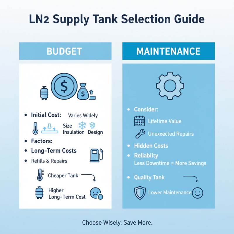 2026 How to Choose the Right LN2 Supply Tank for Your Needs?