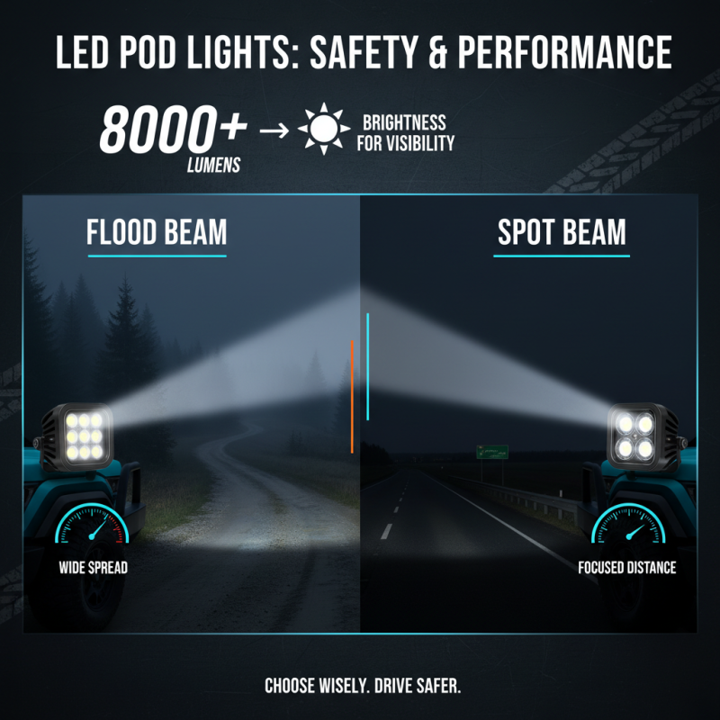 Why Choose Led Pod Lights for Your Vehicle Lighting Needs?