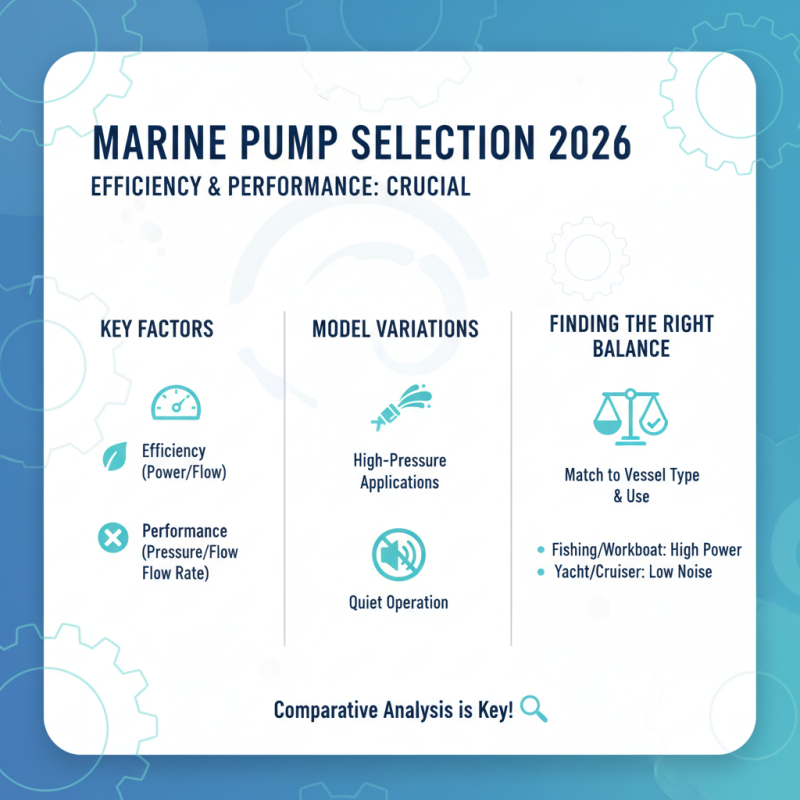 2026 Best Marine Pumps for Efficiency and Performance in Your Vessels?