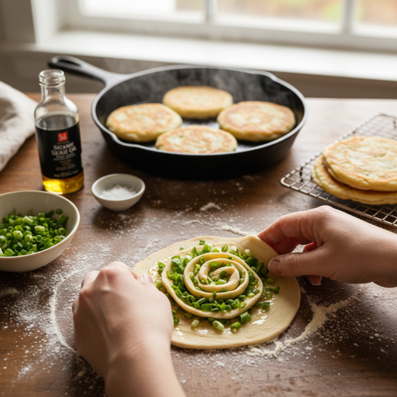 How to Make Perfect Scallion Pancakes at Home?