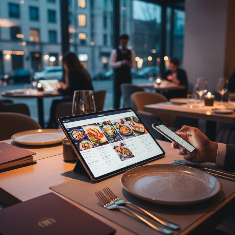 Top Benefits of Digital Menus for Restaurants Today?