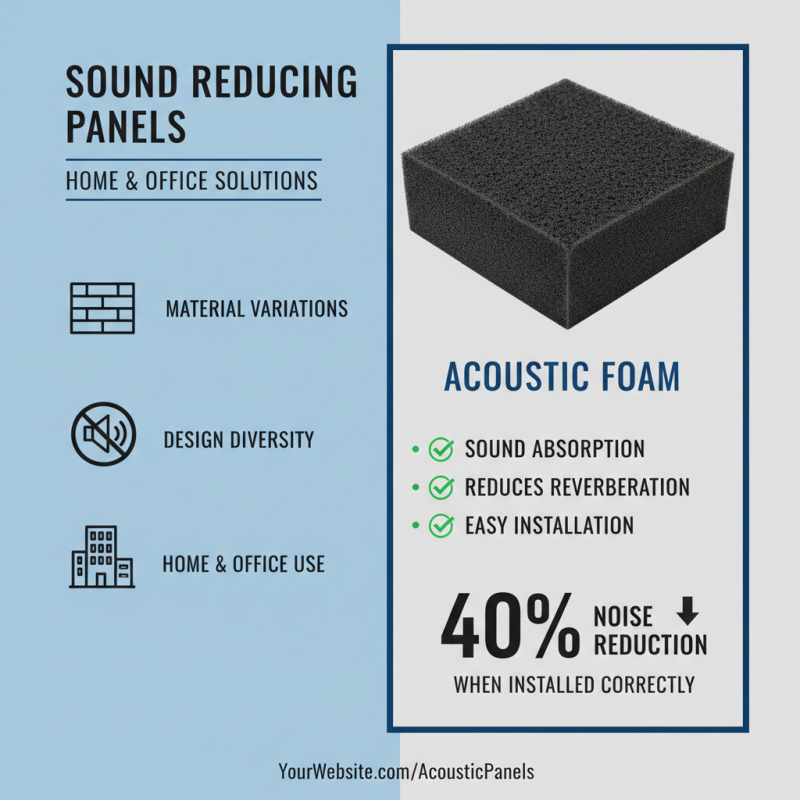 Best Sound Reducing Panels for Home and Office Use?